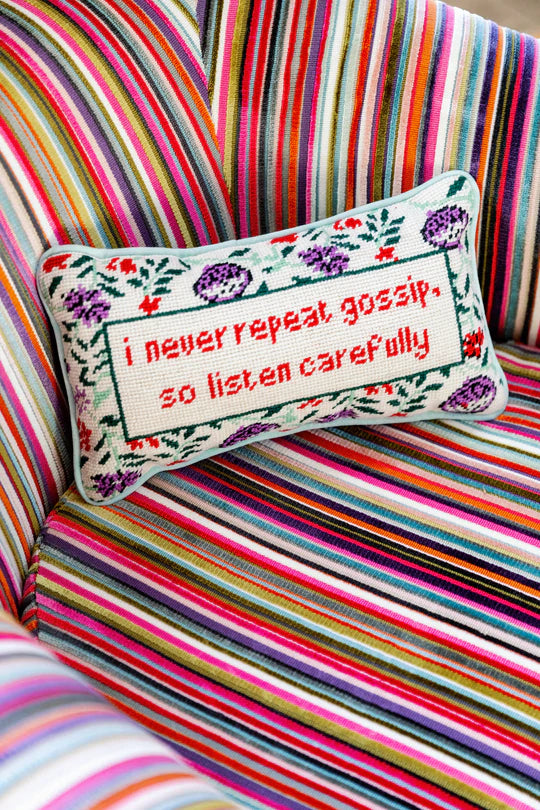 Gossip Pillow