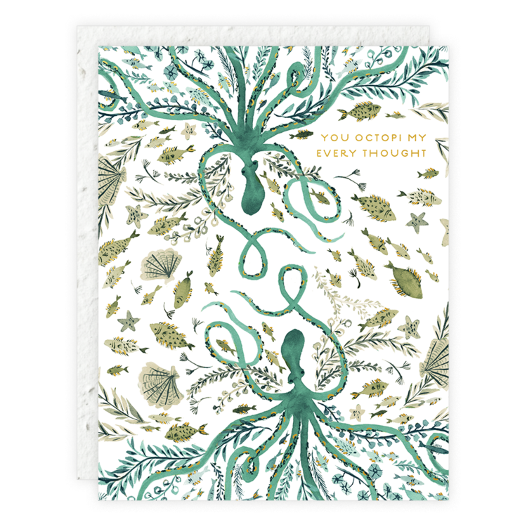 Card - You Octopi My Every Thought