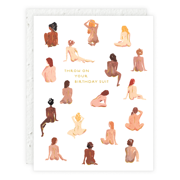 Birthday Card - Birthday Suit