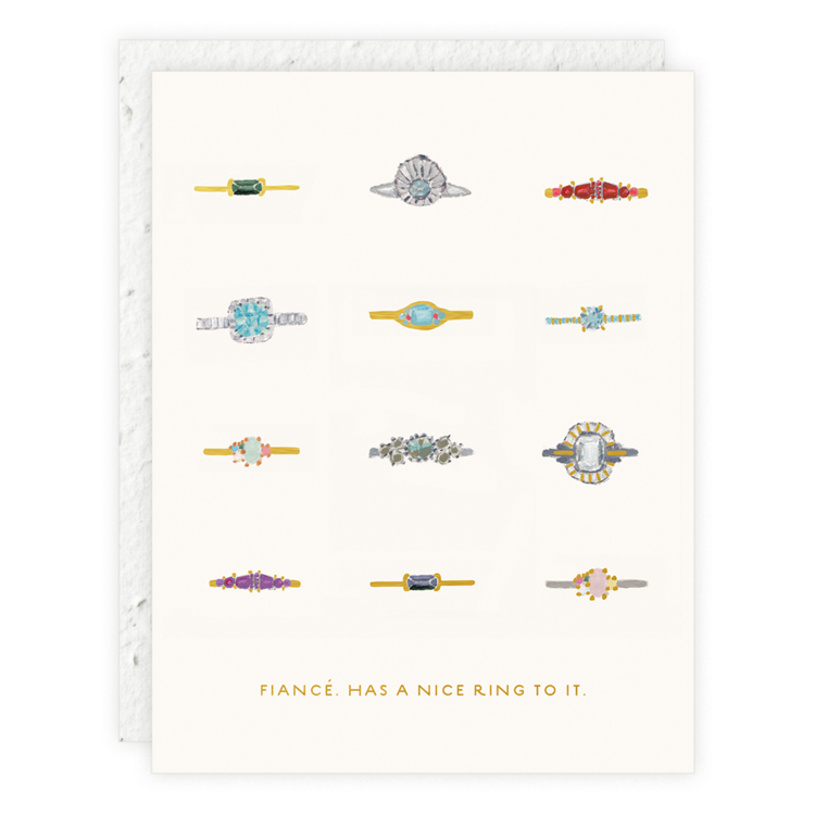 Engagement Card - Fiance