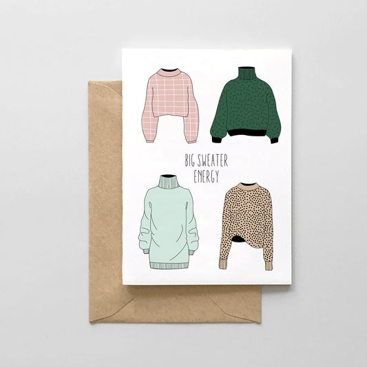 Big Sweater Energy Card