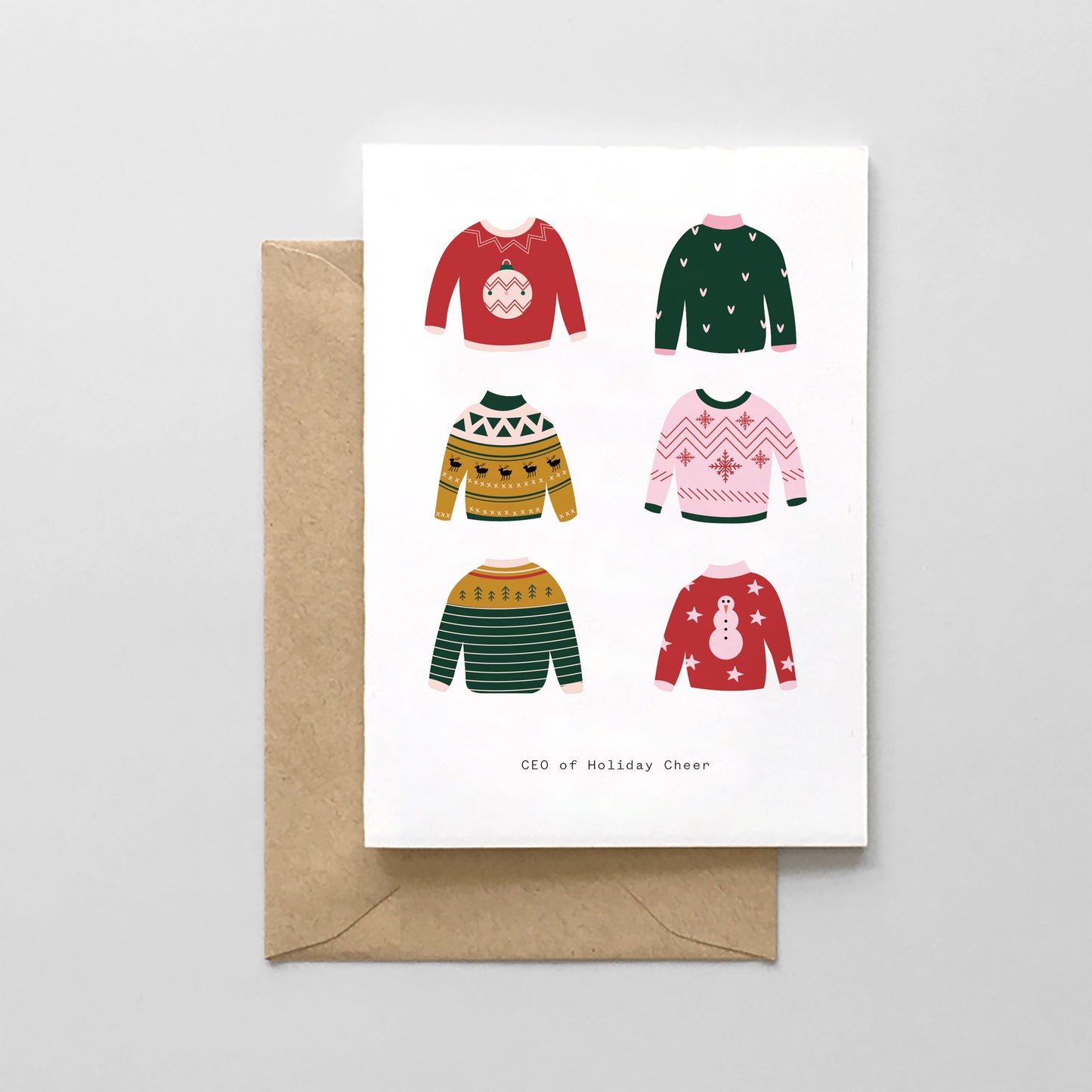 Ceo Of Holiday Cheer Card