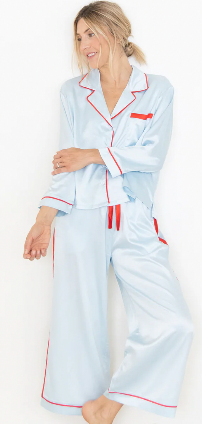 Womens Silk Satin Pajamas - High-quality PJ Set ''Brand