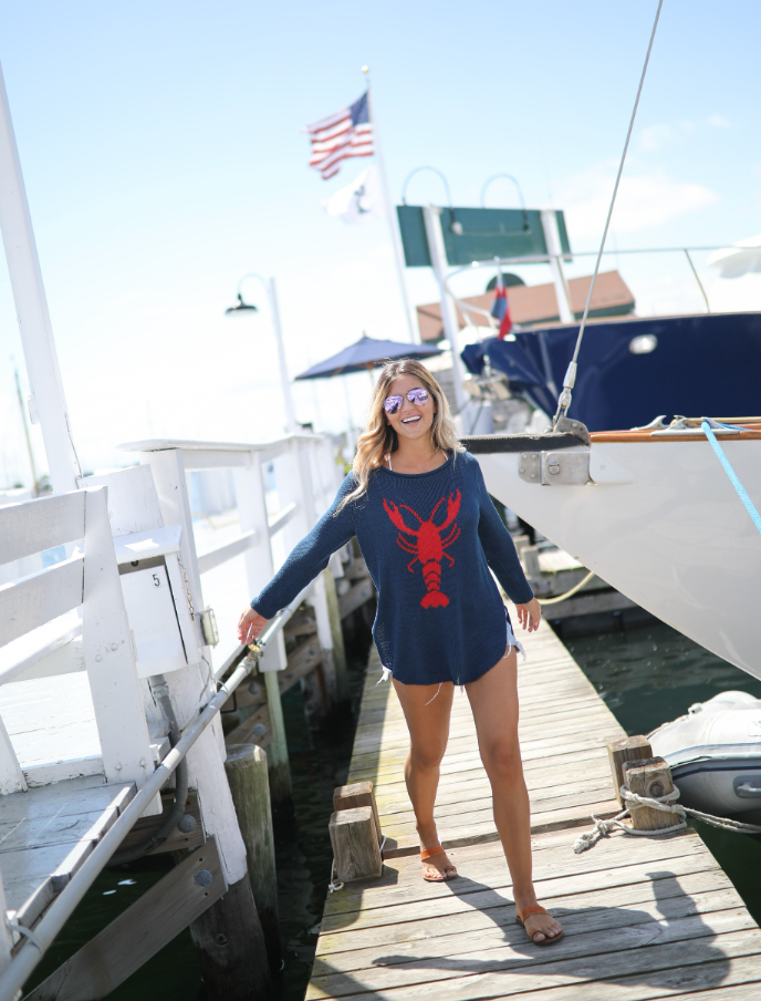 Lobster Roll Crewneck Sweater