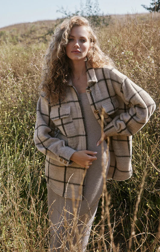 Plaid Tucker Jacket