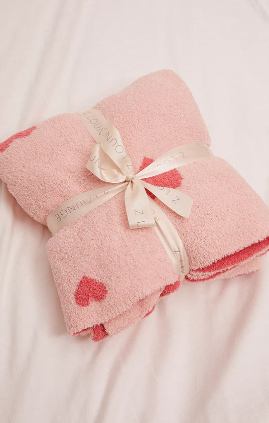 Heart Plush Blanket
