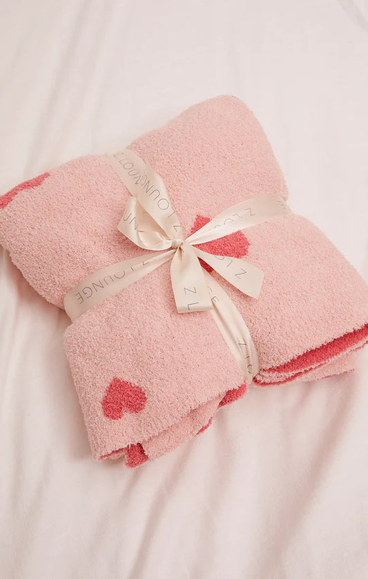 Heart Plush Blanket