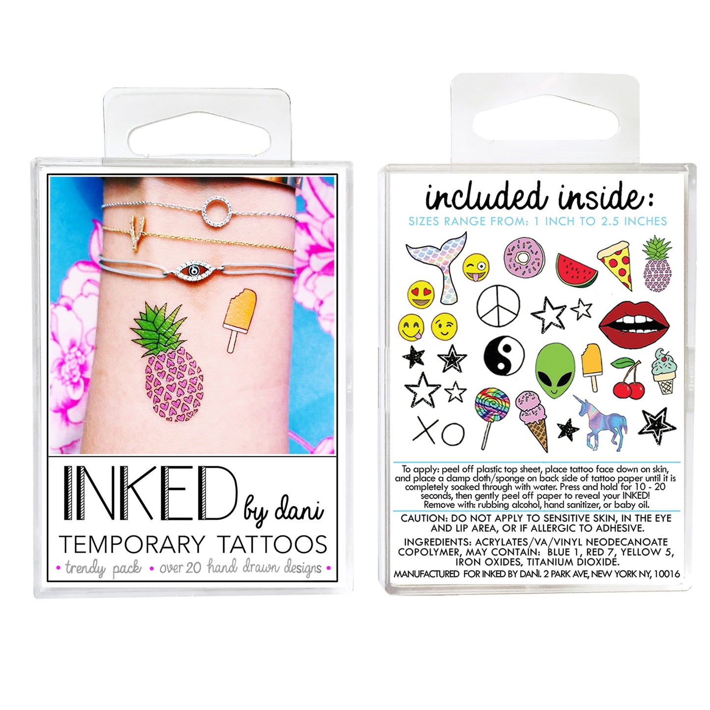 TRENDY TEMPORARY TATTOOS