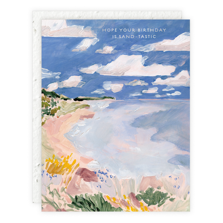 Birthday Card - Floral Bluff