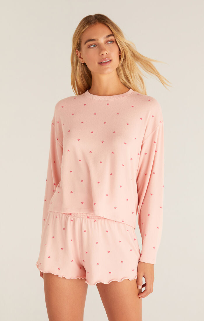 Happy Heart Longsleeve Top