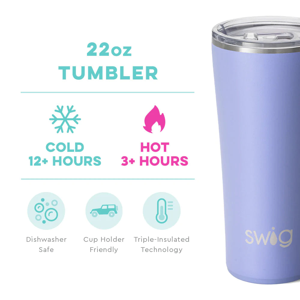Tumbler - Matte Hydrangea