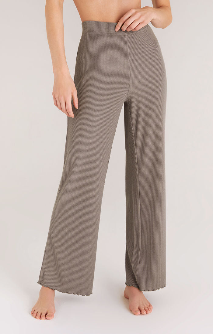 Lounging Around Ribbed Pants