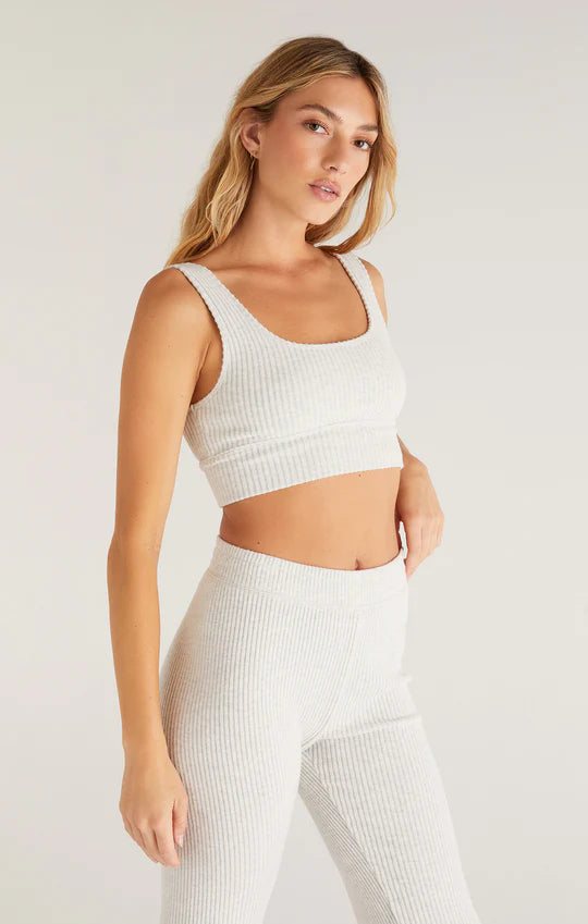 Zoe Rib Tank Bra