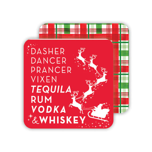 Coasters - Dasher Dancer Vixen..