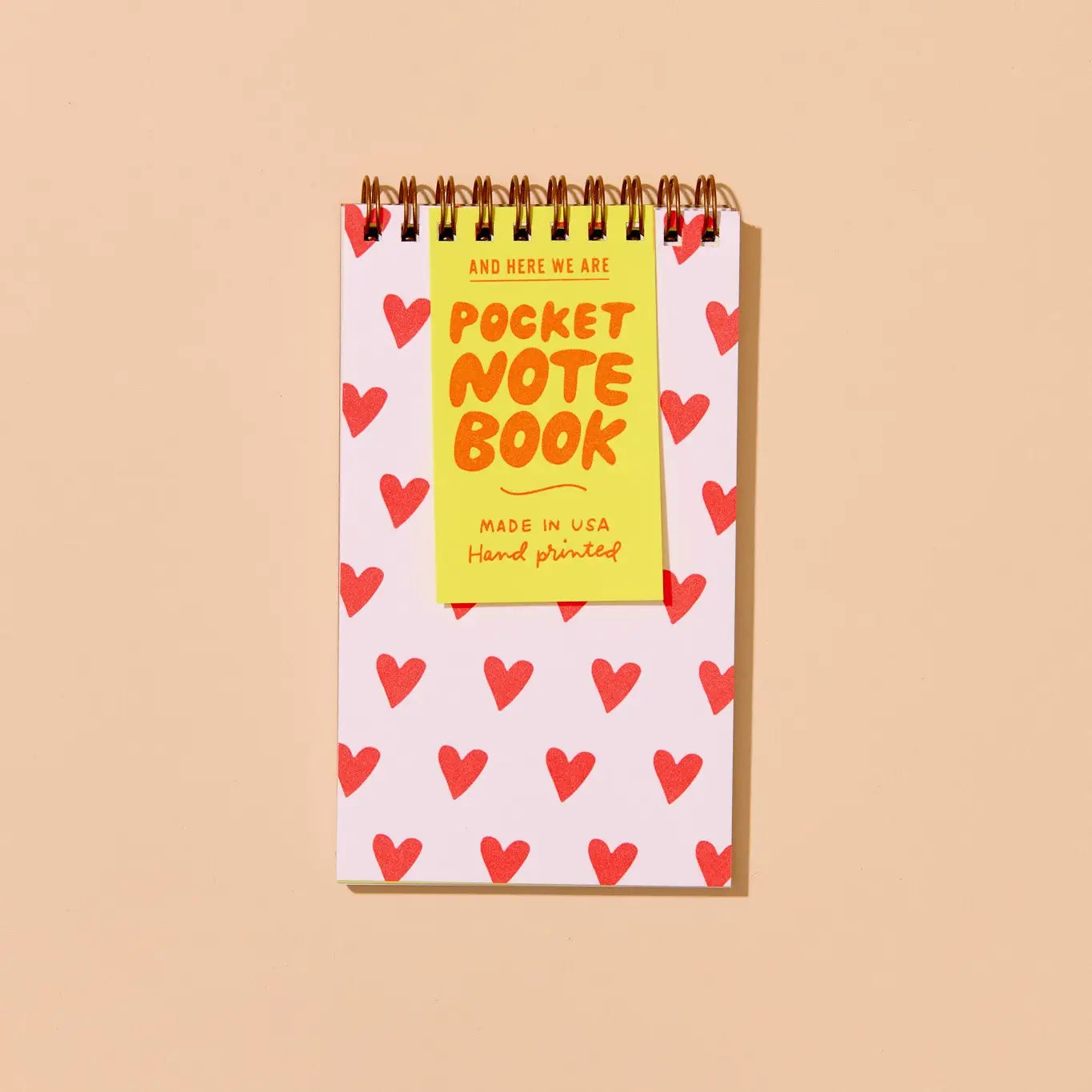 Pocket Size Spiral Notebook