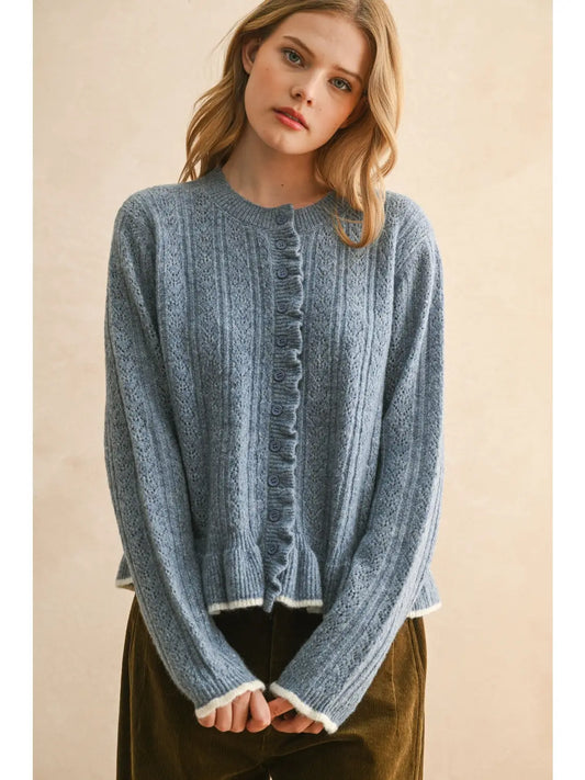 Ruffle A Bit Sweater
