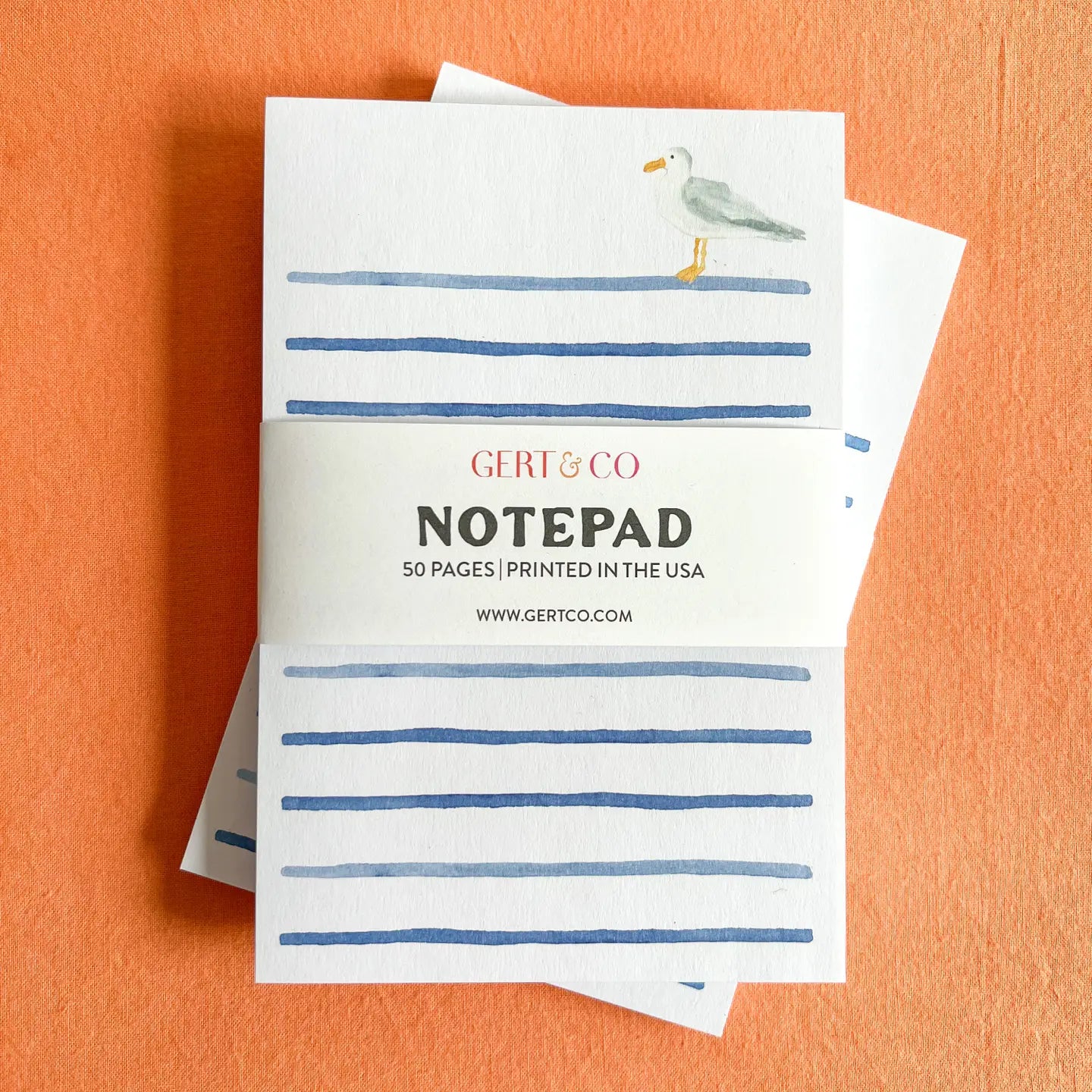 Notepad - Watercolor Seagull