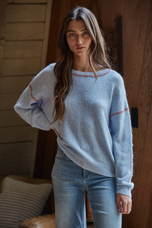 Crisp Cozy Sweater