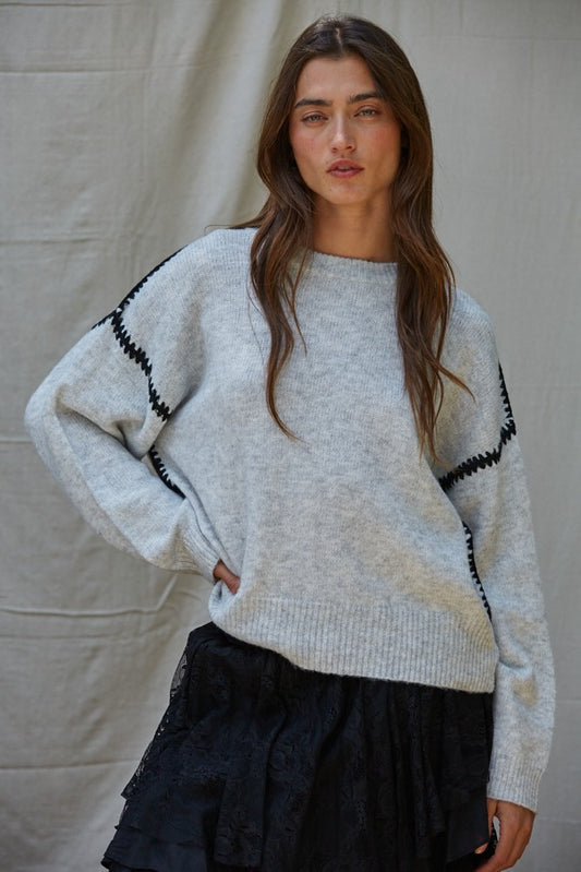 Stitch Detail Pullover