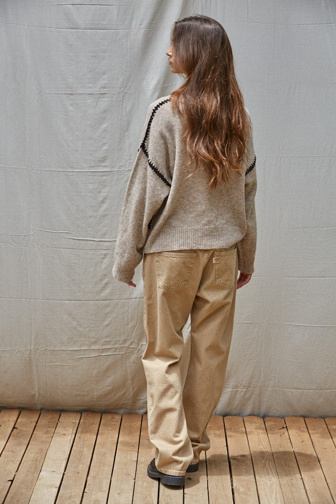 Stitch Detail Pullover