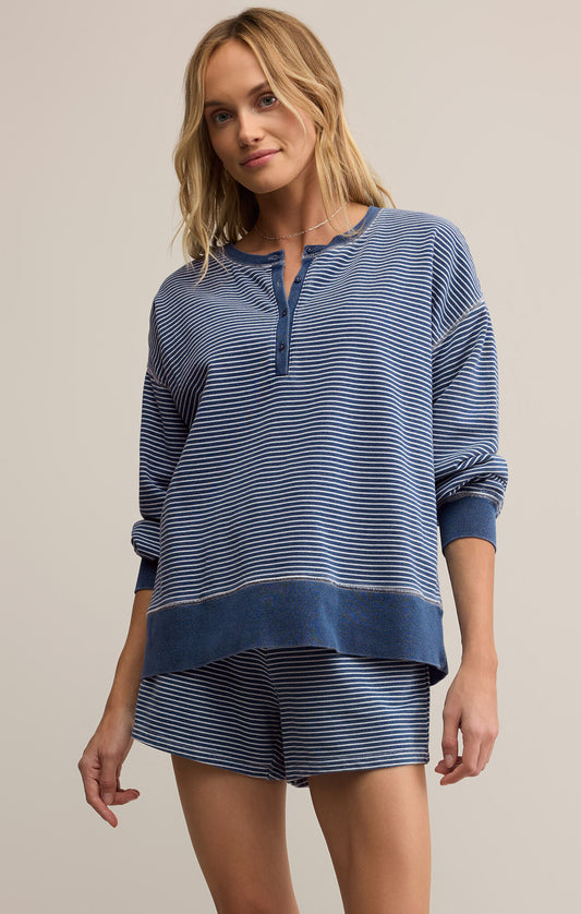 Apollo Striped Sweatshirt