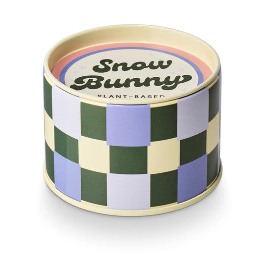 Tin Candle - Snow Bunny