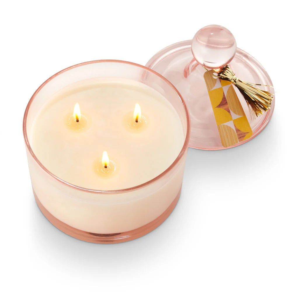 Popcorn Garland Lidded Candle
