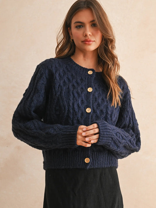 Button It Up Cardi