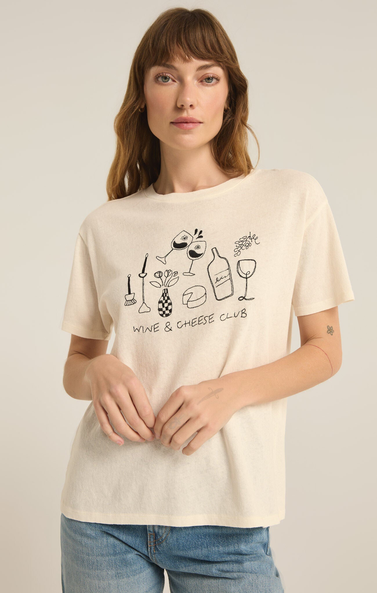 Wine & Cheese Pacific Tee Shirt