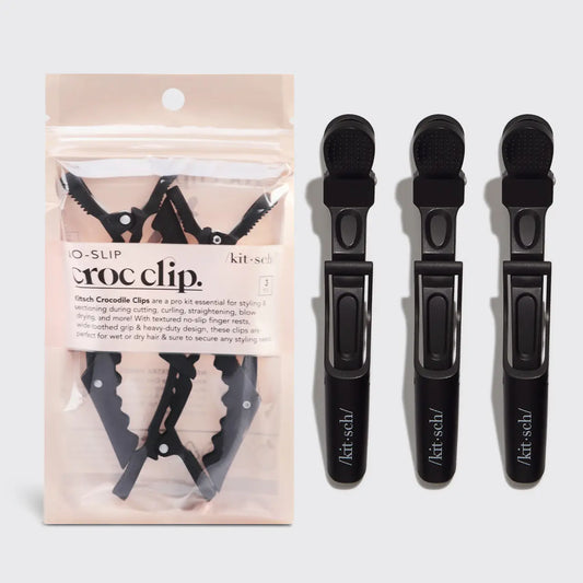 3 Pack No Slip Crocodile Clips