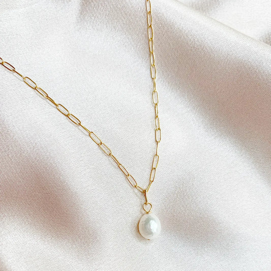 Necklace - Baroque Pearl