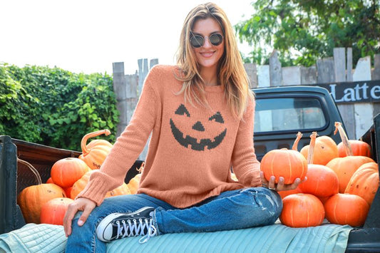 Jack-O-Lantern Crewneck Sweater