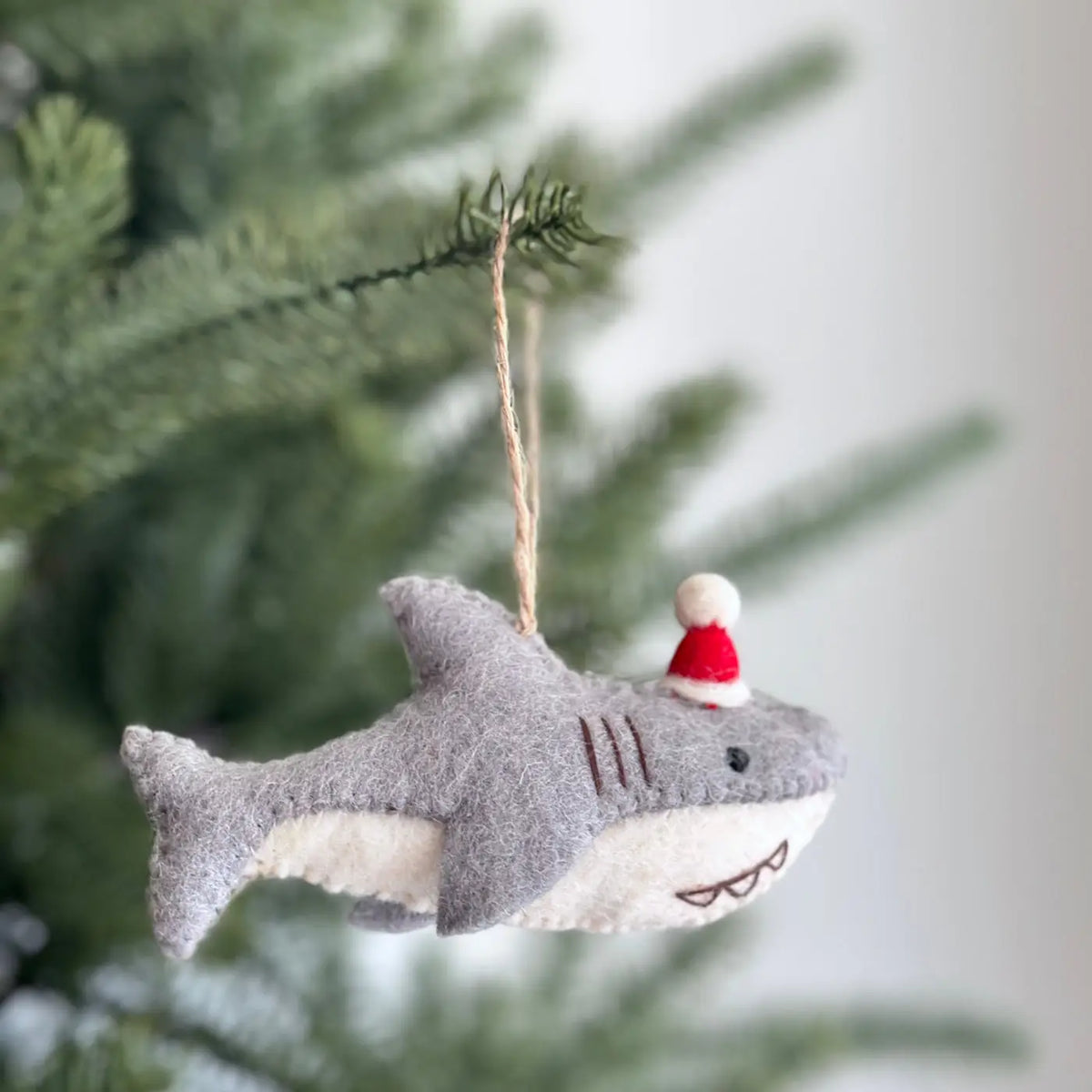 Ornament - Shark W/ Hat