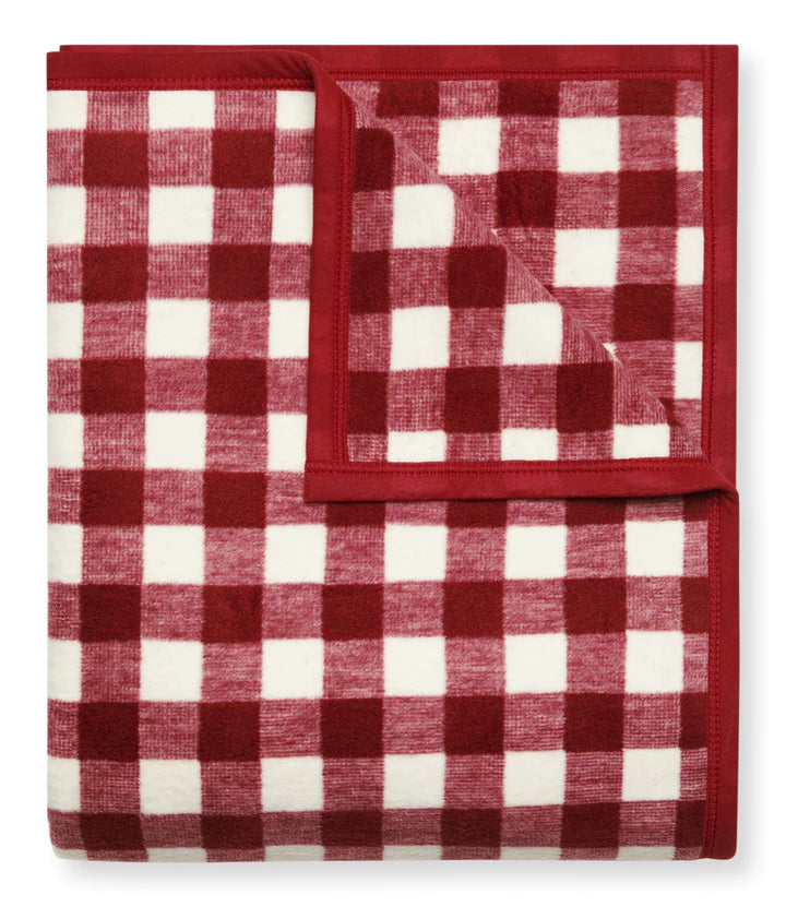 Chappy Wrap - Cozy Gingham Rosewood