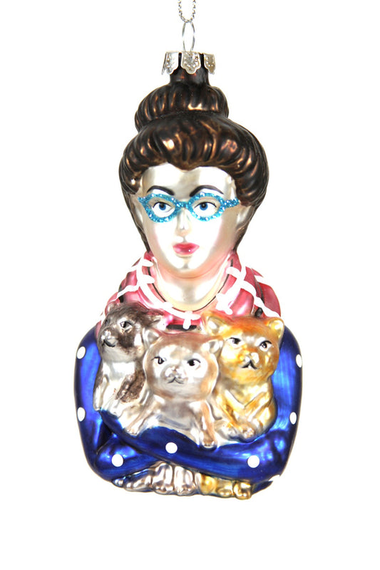 Cat Lady Ornament