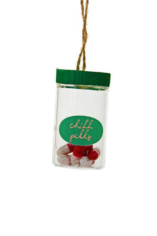 Chill Pill Canister Ornament