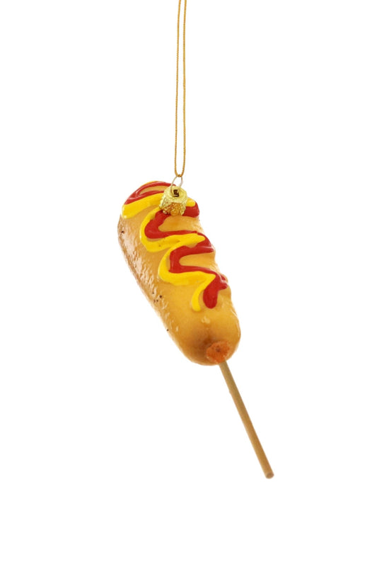 Corn Dog On A Stick Ornament