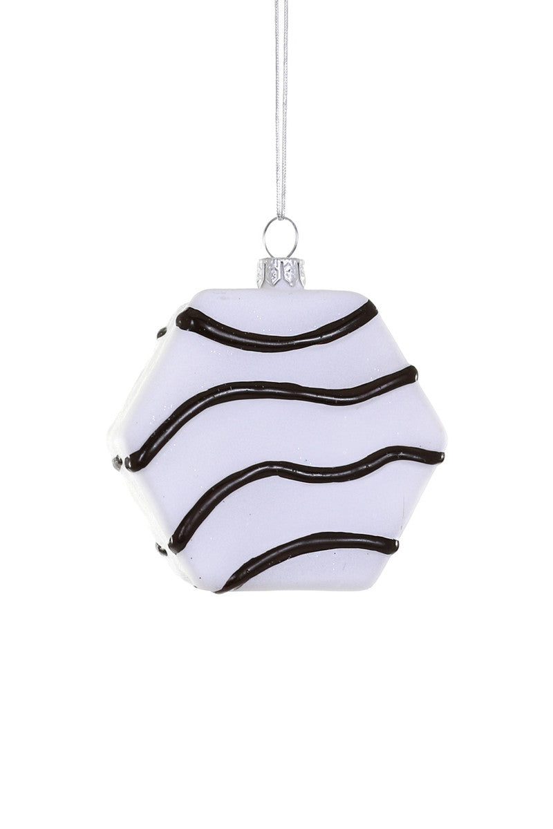 Zebra Cake Ornament