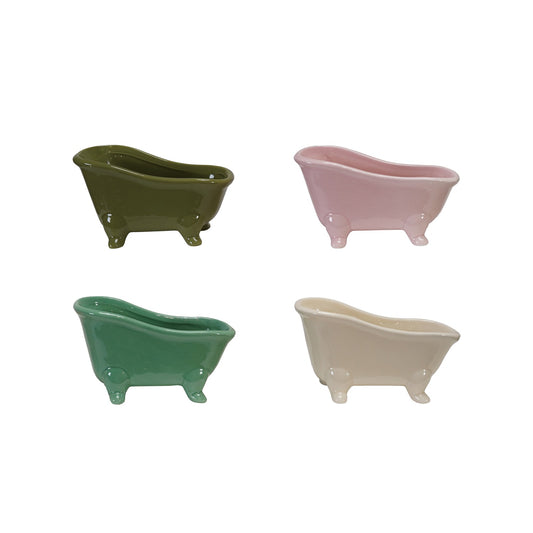 Ceramic Bath Tub Soap Dish