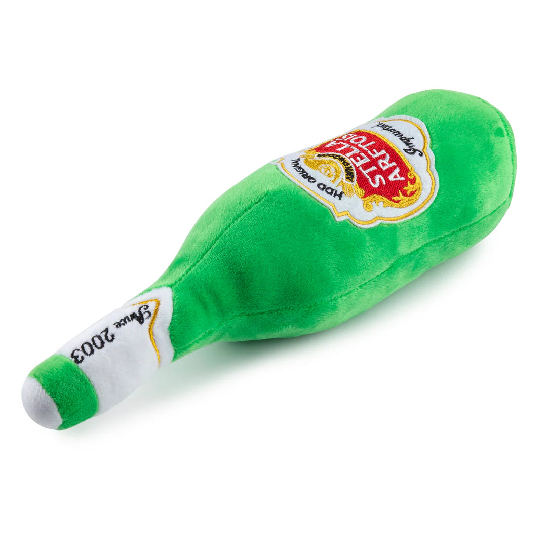 Stella Arftois Beer Bottle Dog Toy