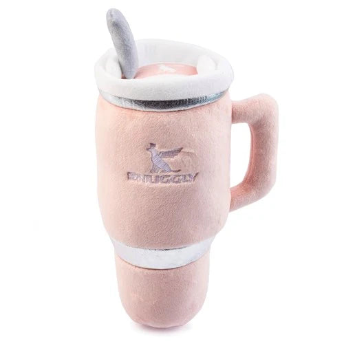 Blush Snuggly Cup Dog Toy