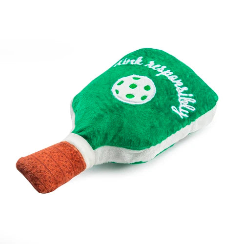 Green Stripe Pickle Ball Dog Toy