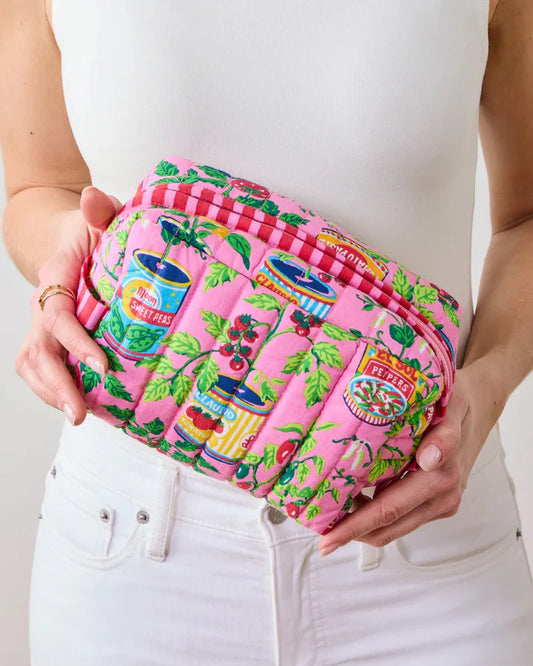 Quilted Pouch - Kitchen Garden