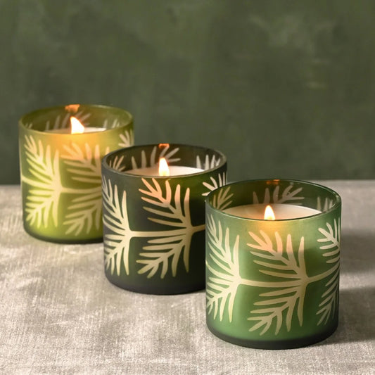 Balsam & Cedar - Pine Glass Candle