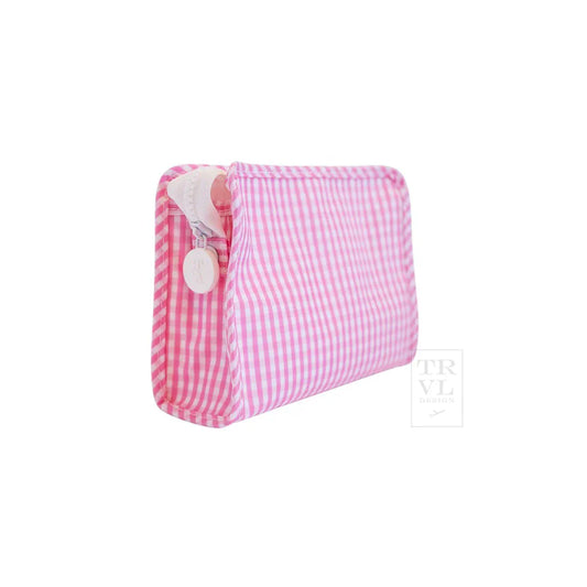 Small Roadie - Gingham Pink