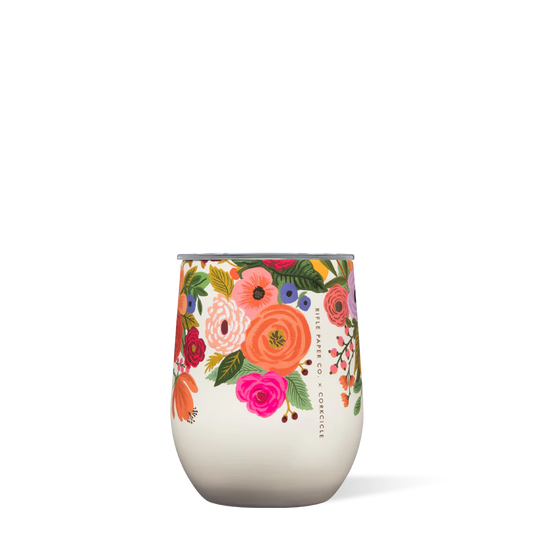 12Oz Stemless Wine - Garden Party