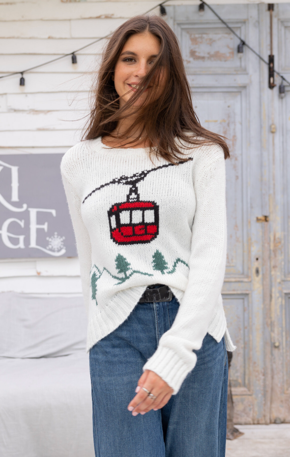 Telluride Chunky Crewneck Sweater