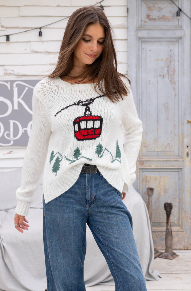 Telluride Chunky Crewneck Sweater