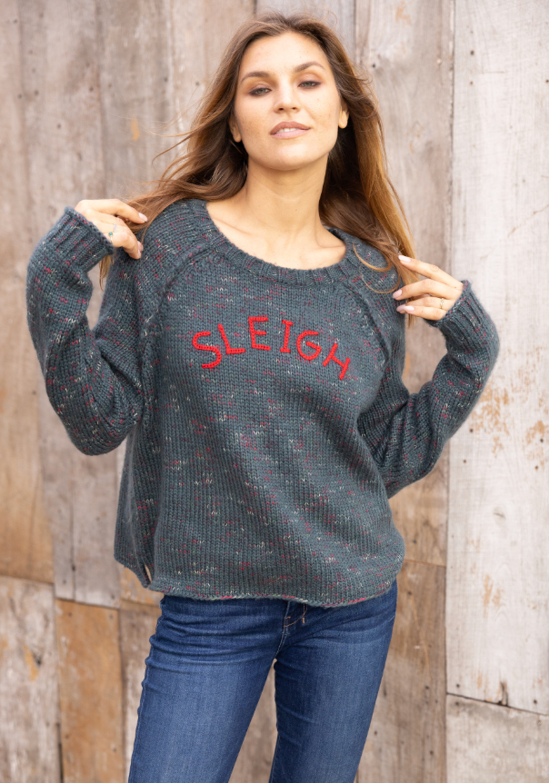 Sleigh Raglan Crewneck Sweater