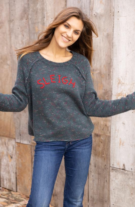 Sleigh Raglan Crewneck Sweater